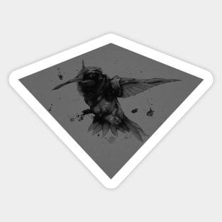 ANDROID HUMMINGBIRD (MONOCHROME) Sticker